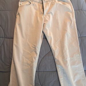 AG Adriano Goldschmied Khaki Chinos